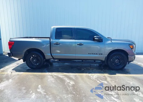 2018 Nissan Titan Sv z USA, uszkodzony, nr VIN 1N6AA1E59JN517343